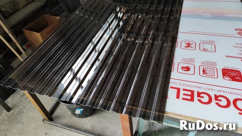 Профилированный монолитный поликарбонат (трапеция) изображение 5