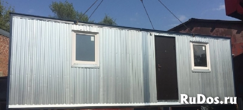 Вагон-бытовка 8 м х 2,4 м на металлокаркасе за 140 тысяч. изображение 8