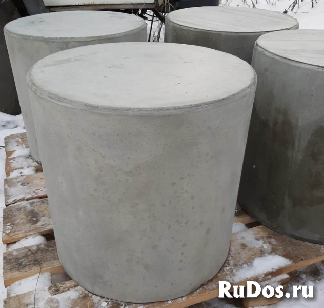 Бетонный столбик, d450xh450 мм. (парковочный ограничитель) изображение 3