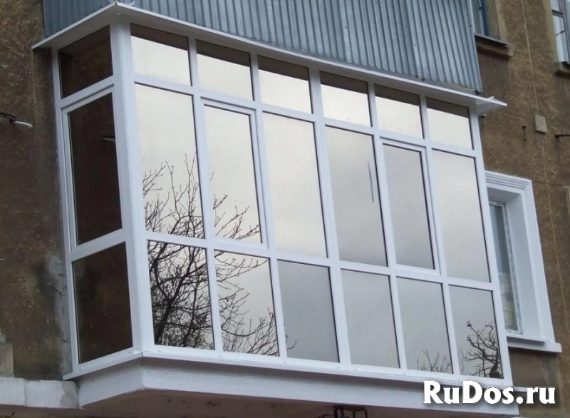 Окна, Балконы-Лоджии, Витражи, Двери пвх под ключ по низким ценам изображение 7