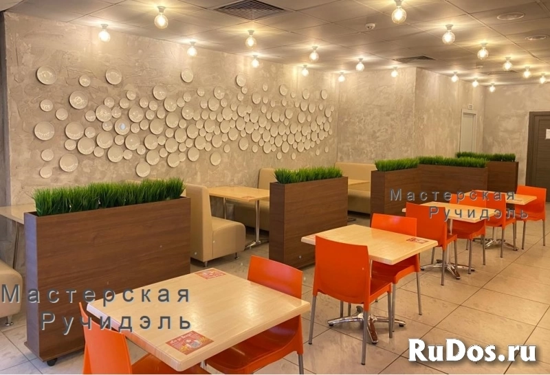 Напольное кашпо, прямоугольные кашпо для цветов изображение 5