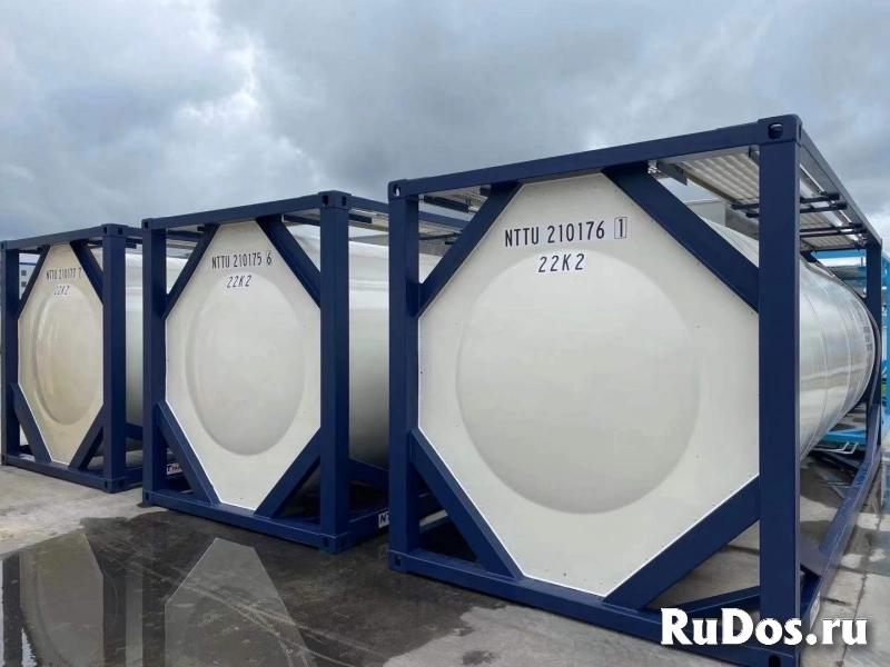 Танк-контейнер тип Т11 объём 21м3 для перевозки нефтепродуктов, новый изображение 3
