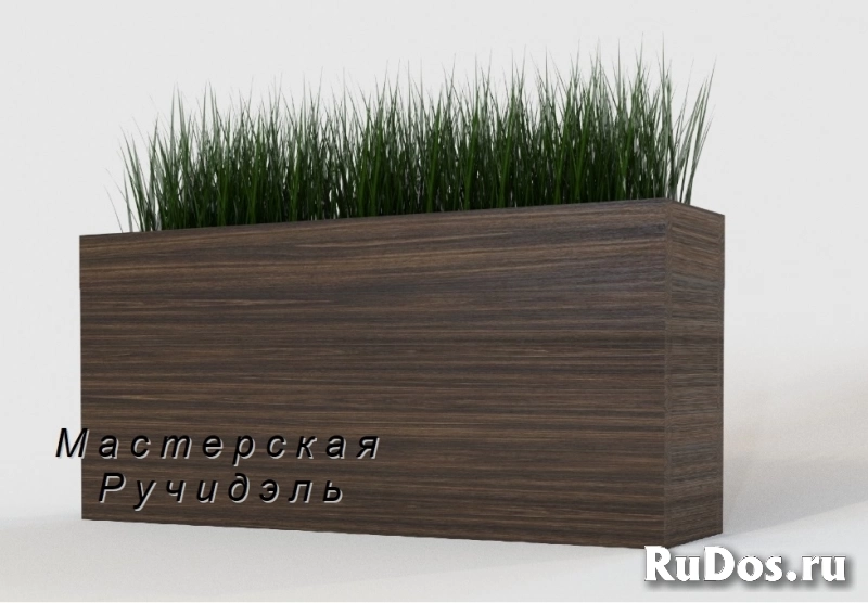 Большое кашпо напольное для цветов изображение 8