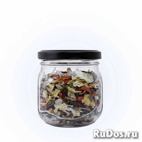 Банки стеклянные с крышкой 0,200 мл ОПТ изображение 3