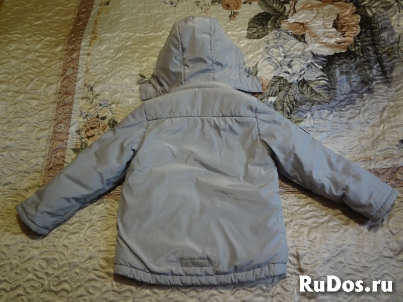Куртка теплая для мальчика 5-6 лет изображение 4