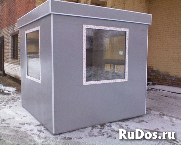 Будка пост охраны 2х2м, утепленная, новая, изготовление изображение 10