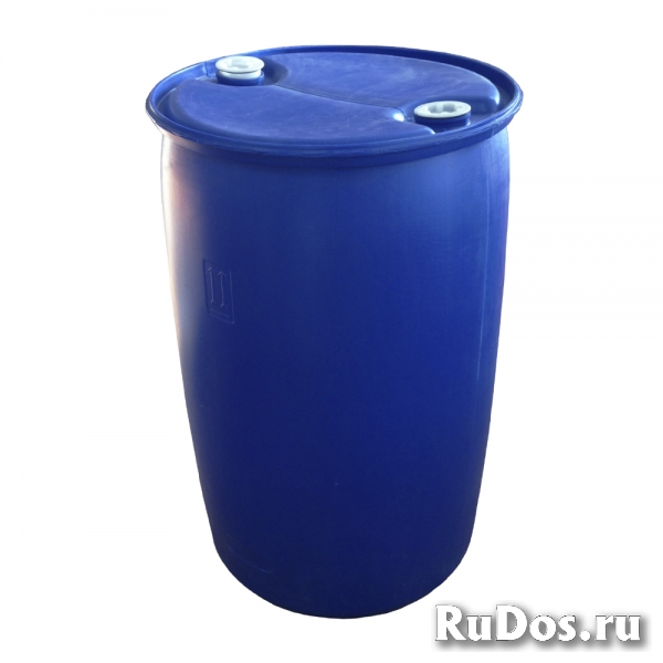Пластиковая бочка 227 литров с двумя пробками изображение 4