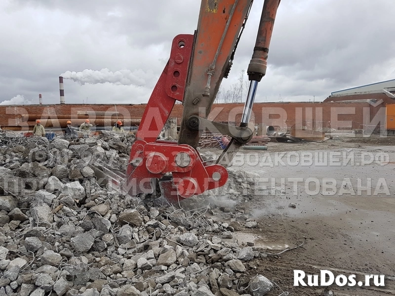 Износостойкие крашеры бетона для любых экскаваторов изображение 9