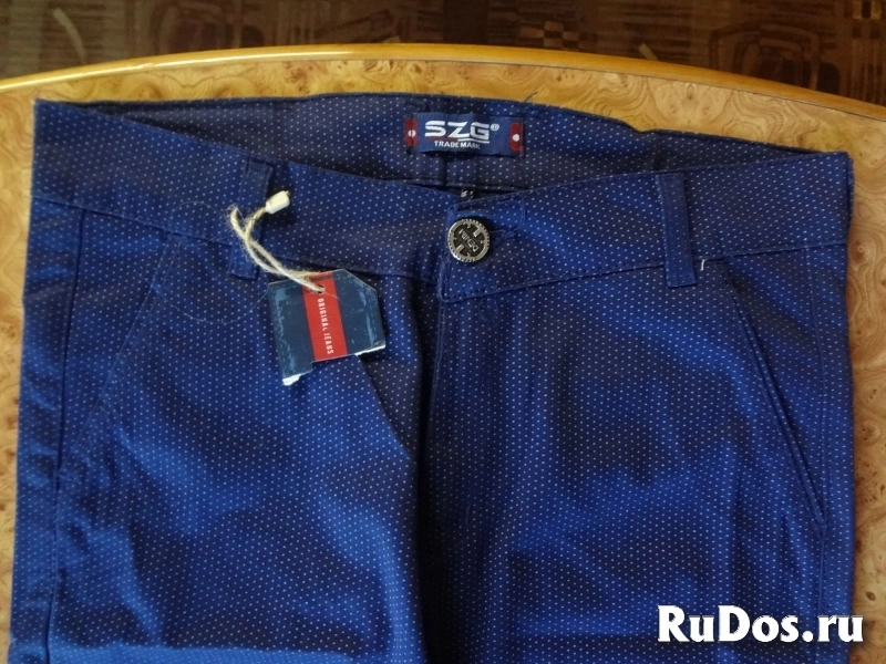 Брюки подростковые темно-синие 13-15 лет, Турция фотка