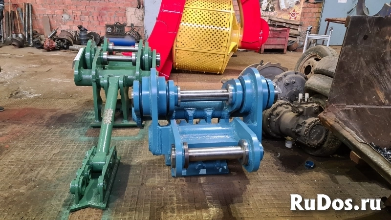 Просеивающий ковш экскаватора погрузчика со съемным барабаном изображение 5