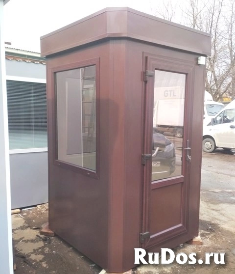 Пост охраны тип п-2, 1,5х1,5х2,5м, строгий стиль изображение 10