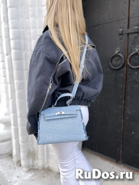 Сумка джинсовая женская изображение 4