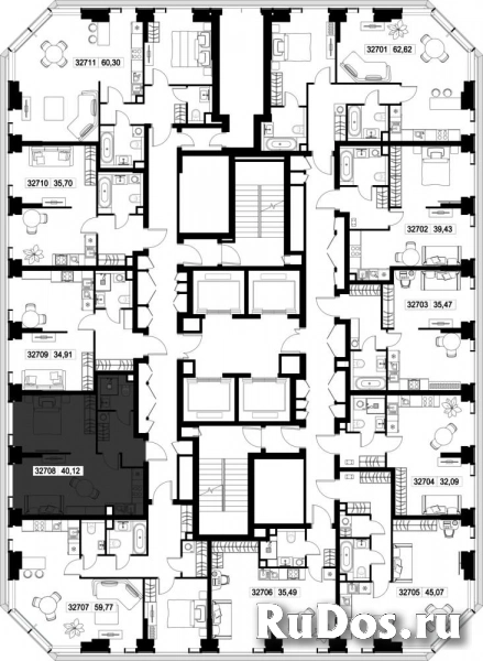 Продам 1 комнатную квартиру 40.12 м2 изображение 3