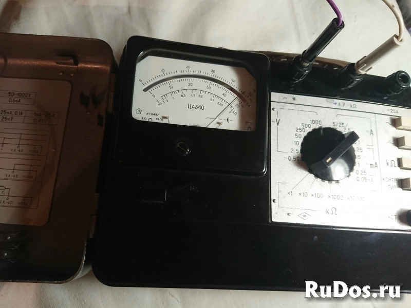 Прибор Ц4340 - аналоговый тестер для радиолюбителей изображение 8
