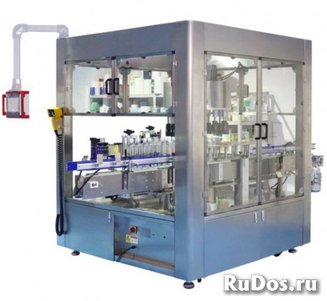 Автоматический этикетировщик роторного типа 30000 шт/час фотка