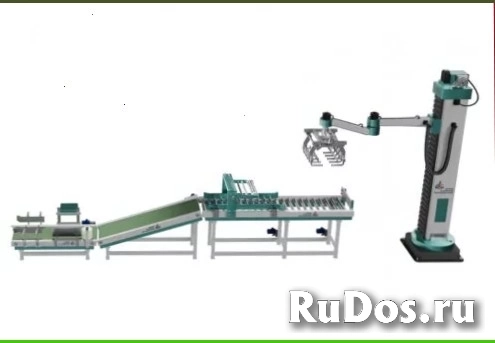 Линия укладки на поддоны фото