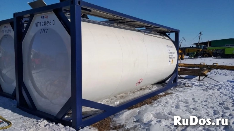 Танк-контейнер тип Т11 объём 24м3 для перевозки нефтепродуктов, новый изображение 4