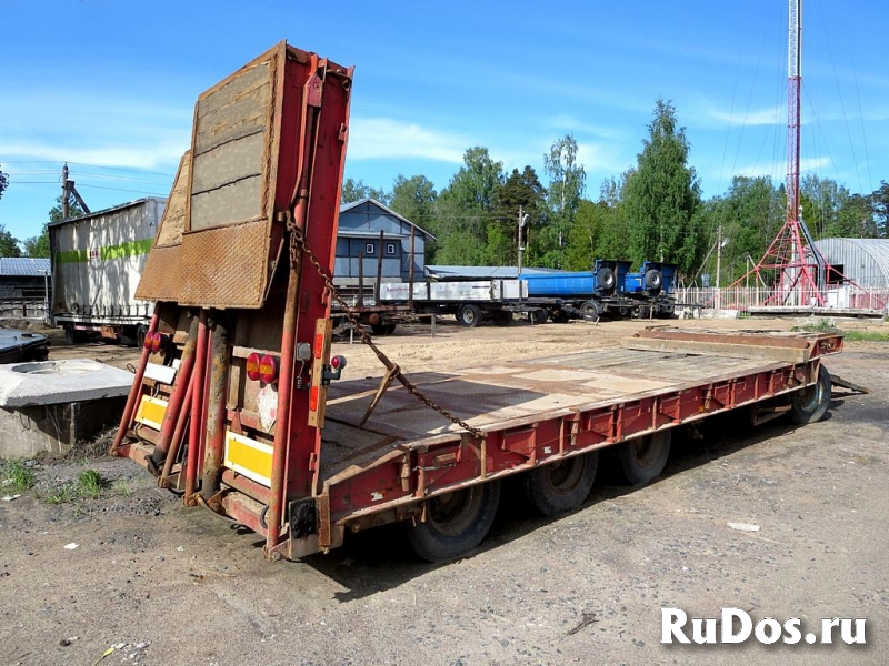 Трал прицеп низкорамный Nooteboom, 24 т изображение 5