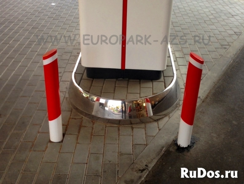 Защитные дуги безопасности столбики и отбойники для АЗС, АГНКС, АГЗС изображение 7