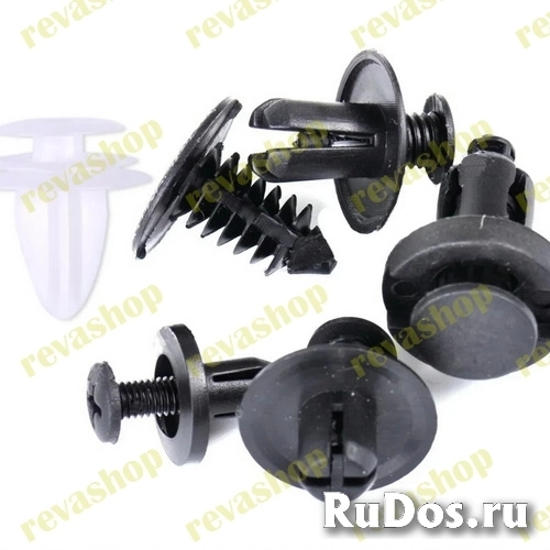 Заклепки автомобильные с набором инструментов для снятия обшивки изображение 7