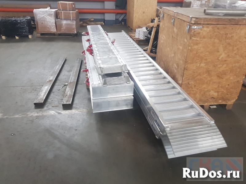Сходни алюминиевые грузоподъёмность 4500 кг/на пару изображение 3