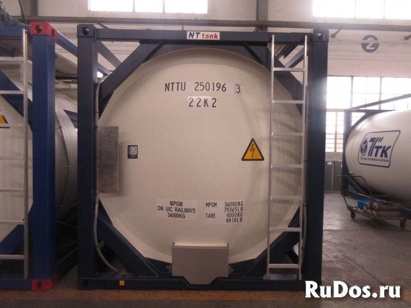 Танк-контейнер объём 25м3 тип Т4, для перевозки ГСМ, новый изображение 10