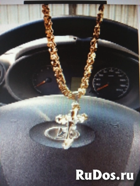 цепочка с крестиком отличный подарок изображение 4