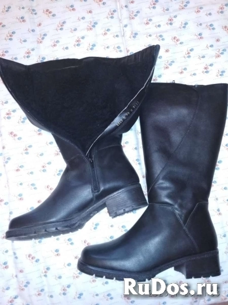 продам новые зимние женские сапоги кожа 41 размер фотка