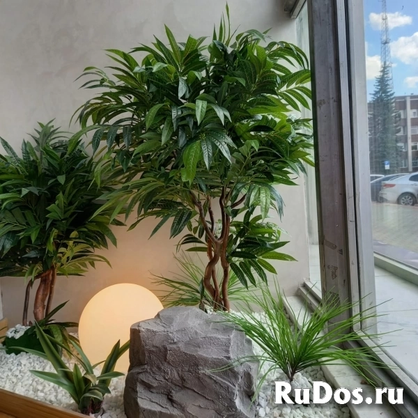 Искусственное озеленение и фитостены фотка