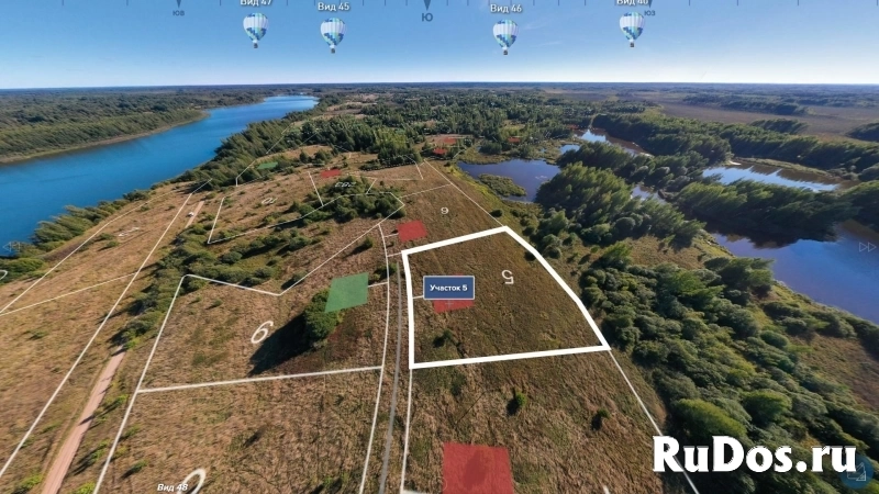 Бартер на 2-а смежных участка по 1-га, у воды, озеро Тубосс граничит с участком. изображение 7