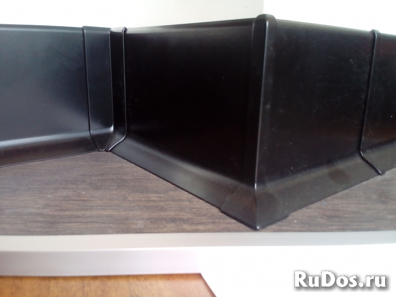 Плинтус алюминиевый Белый, Черный,Серебро,Графит изображение 4