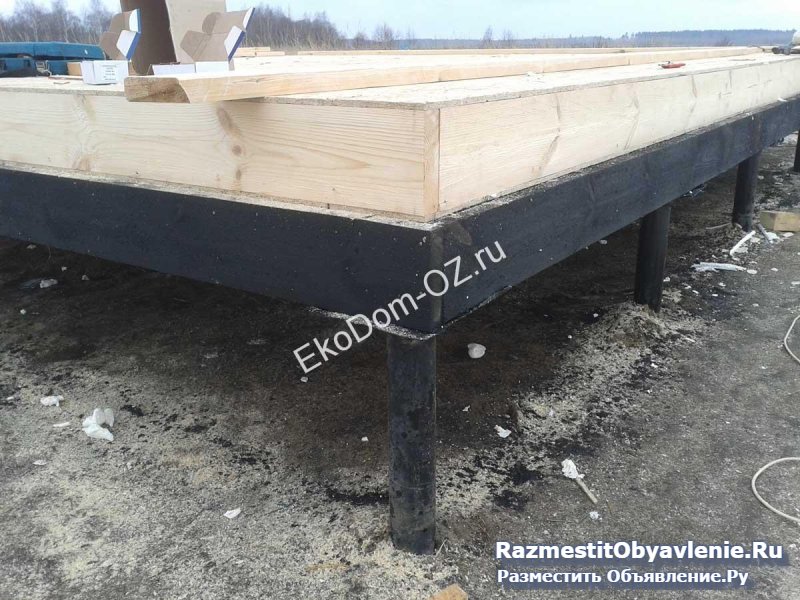 Строим дома из СИП панелей под ключ. Кровля из СИП изображение 4