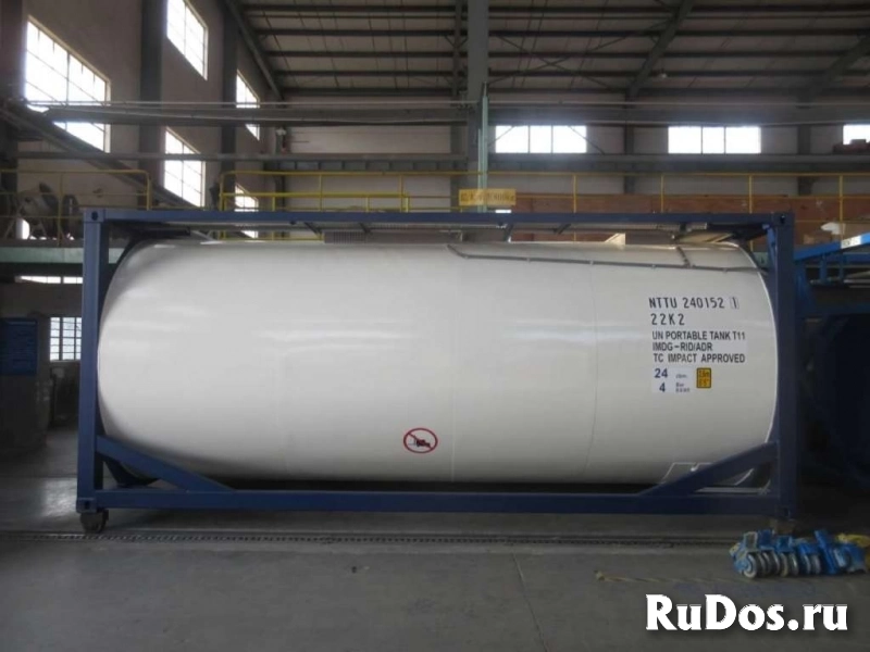 Танк-контейнер тип Т11 объём 24м3 для перевозки жидких пищевых продуктов, новый. фотка