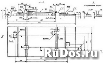 Подкладка железнодорожного пути Д65 ГОСТ 16277-93 фотка