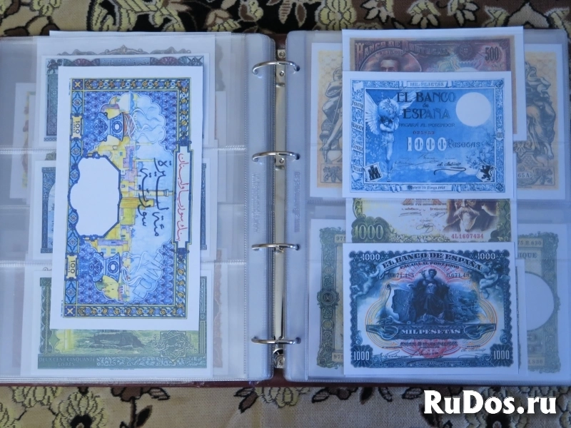 Коллекция копий иностранных банкнот (100 штук) изображение 10