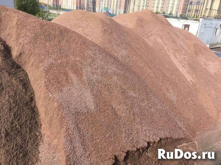 Гранитный отсев 0–5 мм (серый и розовый) с доставкой по СПб и Ленинградской области от АРТ‑НЕРУД фото