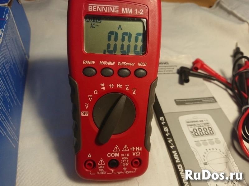 Цифровой мультиметр Benning MM1-2  Germany изображение 3