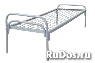Недорогие кровати металлические для бытовок, времянок изображение 6