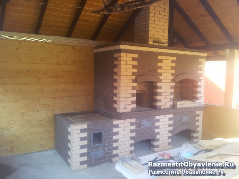 Печи,Камины,Барбекю под ключ фотка