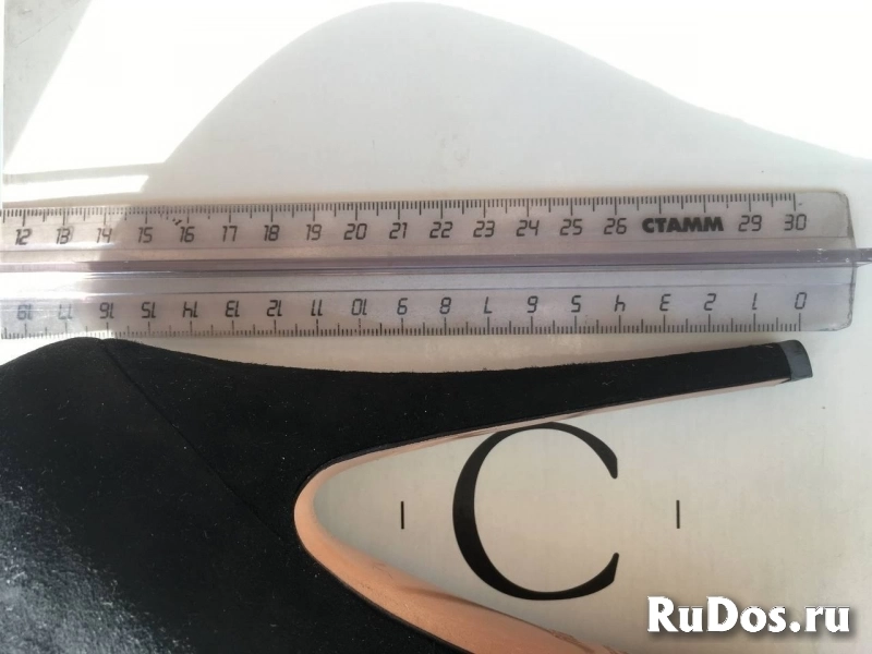 Туфли casadei италия новые размер 39 замшевые черные платформа св изображение 8