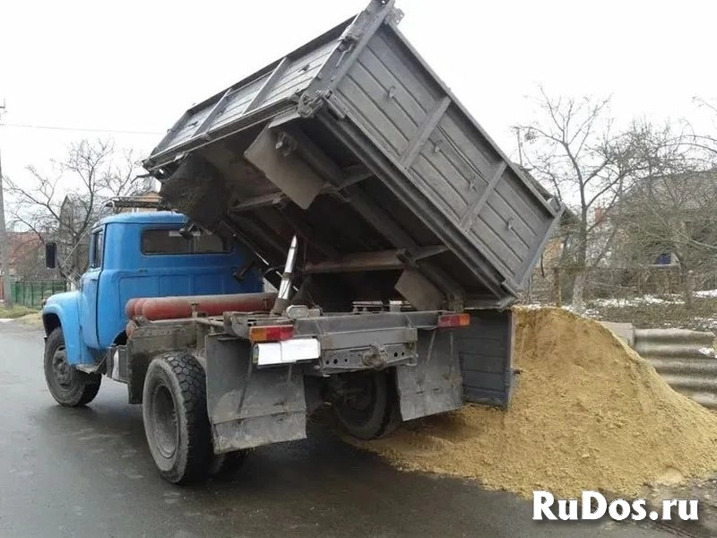 Песок намывной с доставкой по Санкт-Петербургу изображение 3