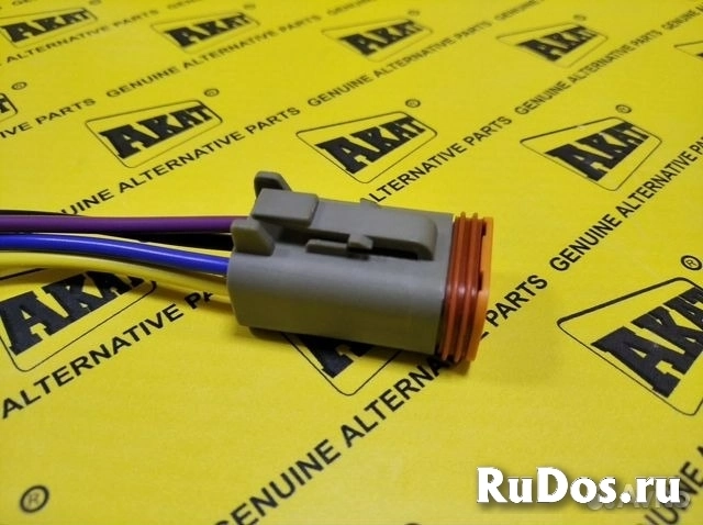 Разъем электрический фары JCB 718/56107 фотка