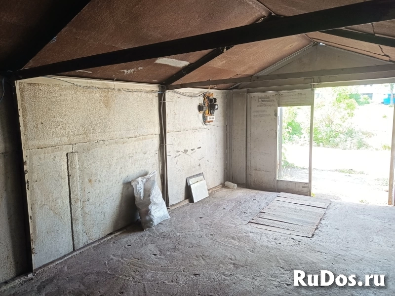 Гараж металлический фото