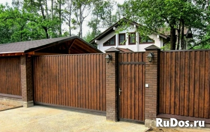 Откатные ворота изображение 5