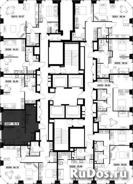 Продам 1 комнатную квартиру 38.18 м2 изображение 3