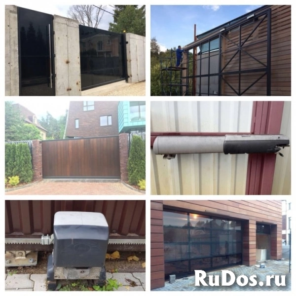 Откатные ворота изображение 12