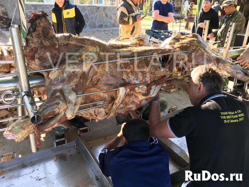 Вертел для жарки быка и кабана изображение 4