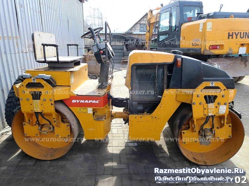 Асфальтовый каток DYNAPAC 143, 4 т. изображение 5