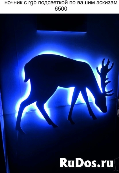 Фото на холсте или баннере, коллажи, ночники RGB изображение 5