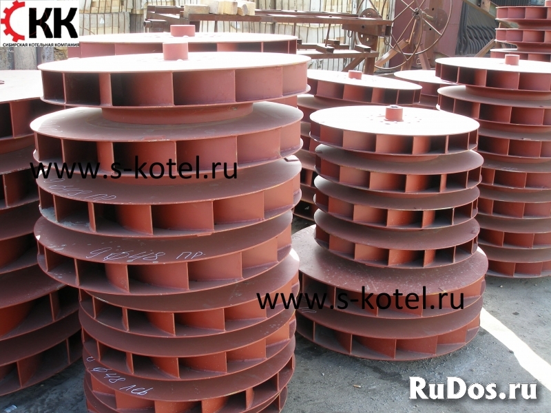 Рабочие колеса дымососов и вентиляторов изображение 4